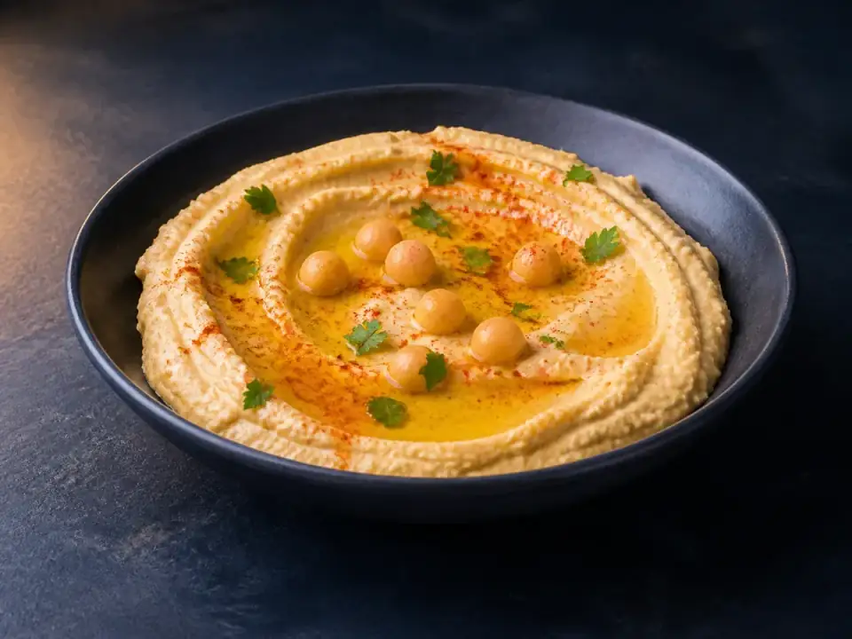 حمّص بالطحينة
