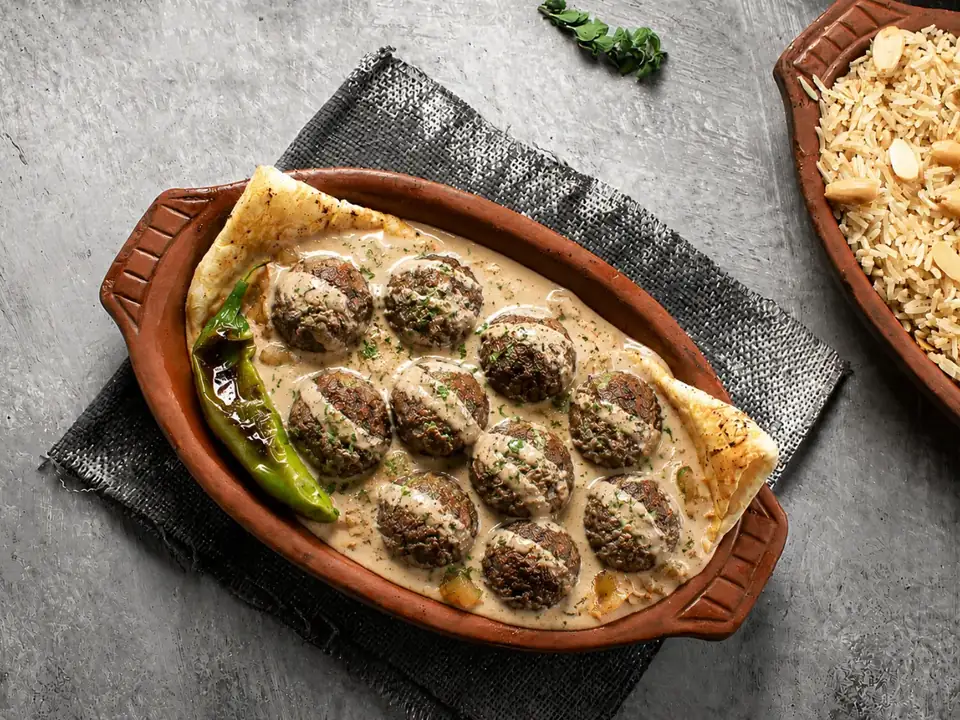 كفتة بالطحينة