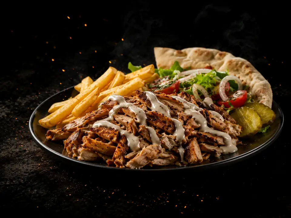 شاورما لحم